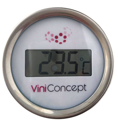 Thermomètre électronique VINI CONCEPT tout inox - STORE VINICOLE